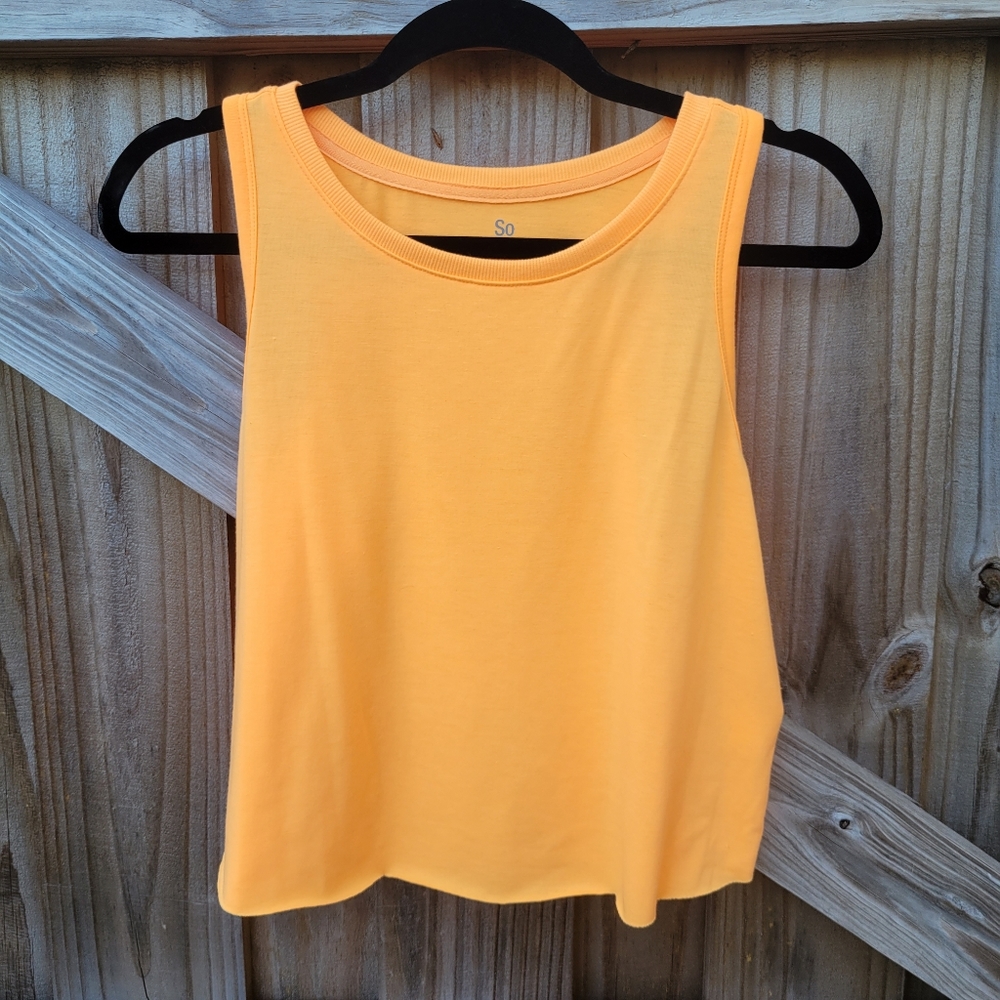 Neon Orange Tank Top